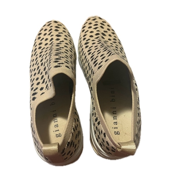 Gianni Bini Valeah Leopard Print Women's Slip-On Sneakers SZ 8 - Picture 5 of 9